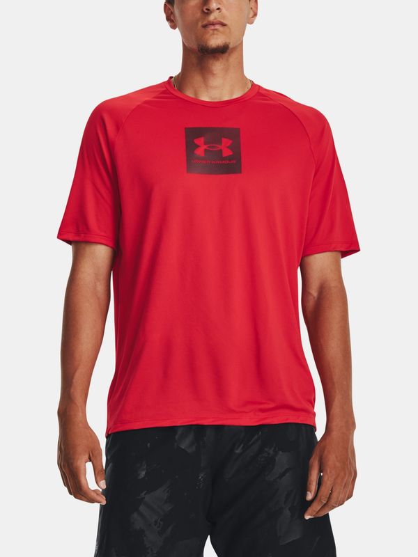 Under Armour Under Armour T-Shirt UA Tech Prt Fill SS-RED - Men's