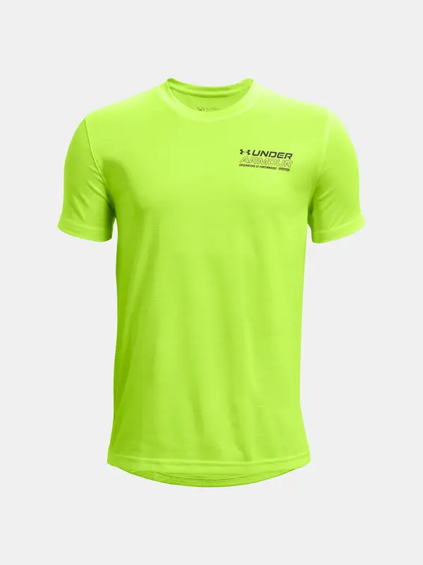 Under Armour Under Armour T-Shirt UA Vented Grph SS-YLW - Boys