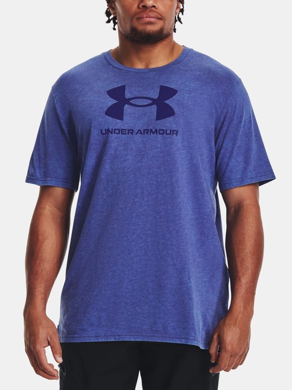 Under Armour Under Armour T-Shirt UA WASH TONAL SPORTSTYLE SS-BLU - Men