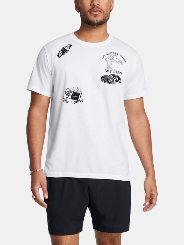 Under Armour Under Armour T-shirt UA WE RUN SHORTSLEEVE-WHT - Men