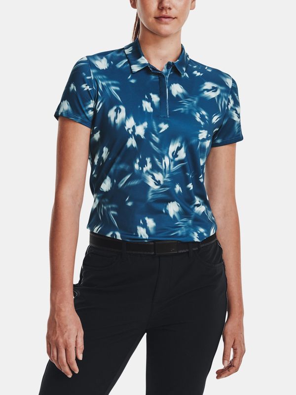Under Armour Under Armour T-Shirt UA Zinger Blur Polo-BLU - Women