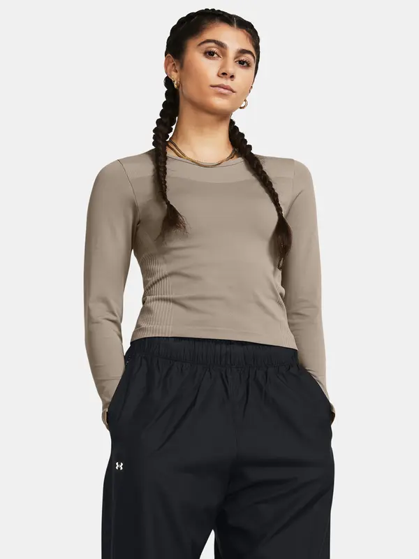 Under Armour Under Armour T-Shirt Vanish Elite Seamless LS-BRN - Ladies