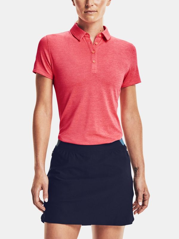 Under Armour Under Armour T-Shirt Zinger Short Sleeve Polo-PNK - Women