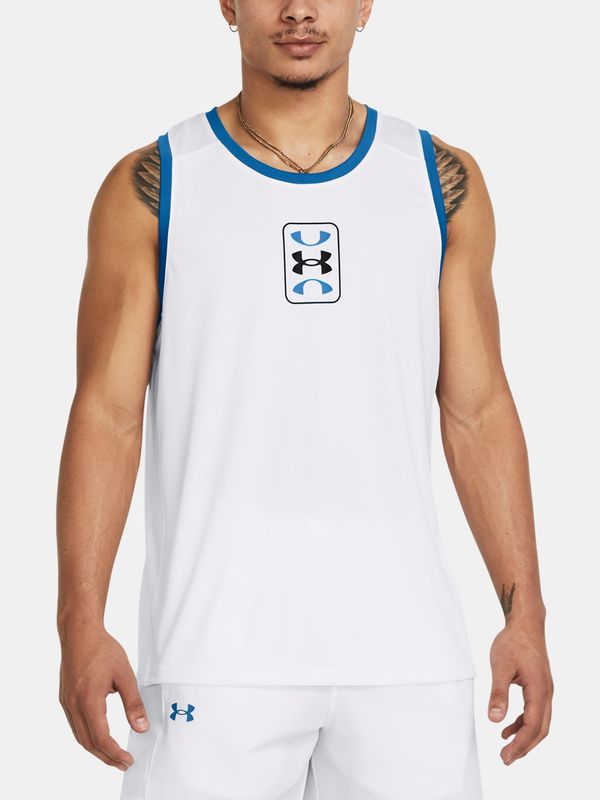 Under Armour Under Armour Tank Top UA Baseline Performance Tank-WHT - Men