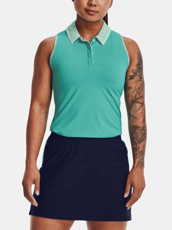Under Armour Under Armour Tank Top UA Iso-Chill Sleeveless Polo-GRN - Women