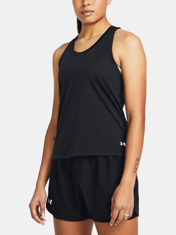 Under Armour Under Armour Tank Top UA Launch Singlet-BLK - Women