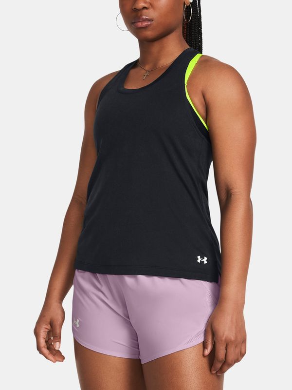 Under Armour Under Armour Tank Top UA Launch Splatter Singlet-BLK - Women