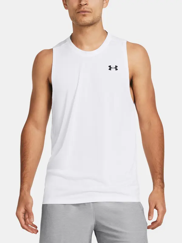 Under Armour Under Armour Tank Top UA Tech Tank-WHT - Men's