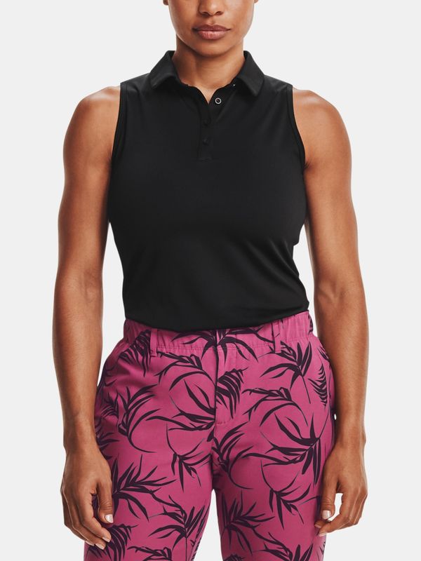 Under Armour Under Armour Tank Top UA Zinger Sleeveless Polo-BLK - Women