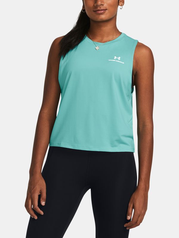 Under Armour Under Armour Tank Top Vanish Energy Crop Tank-GRN - Women