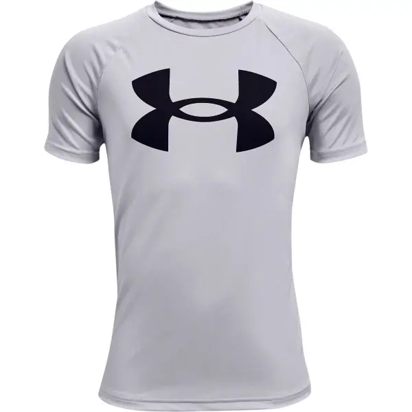 Under Armour Under Armour Tech Big Logo SS Boys' T-Shirt - Light Grey