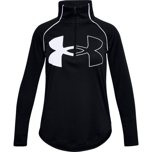 Under Armour Under Armour Tech Graphic Logo Half Zip-BLK M T-Shirt for a Girl