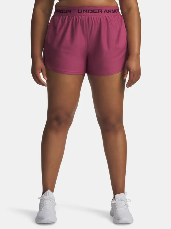 Under Armour Under Armour Tech Play Up Shorts&-RED - Women's Shorts