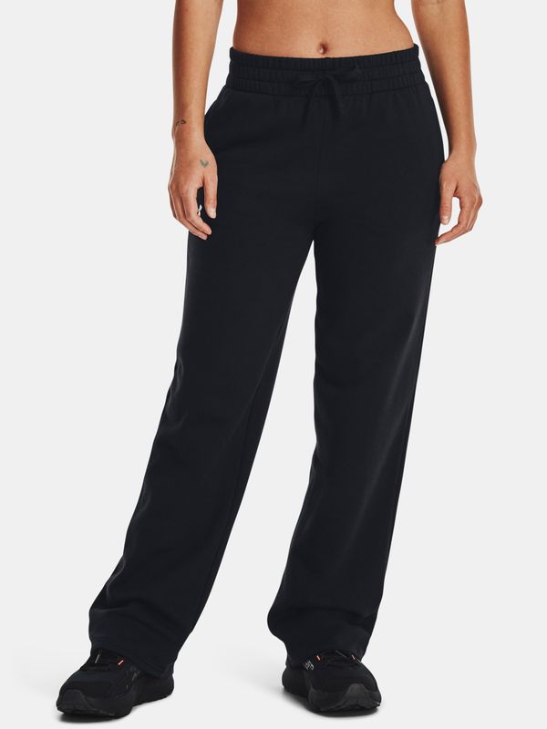 Under Armour Under Armour Track Pants UA Rival Flc Straight Pant-BLK - Women