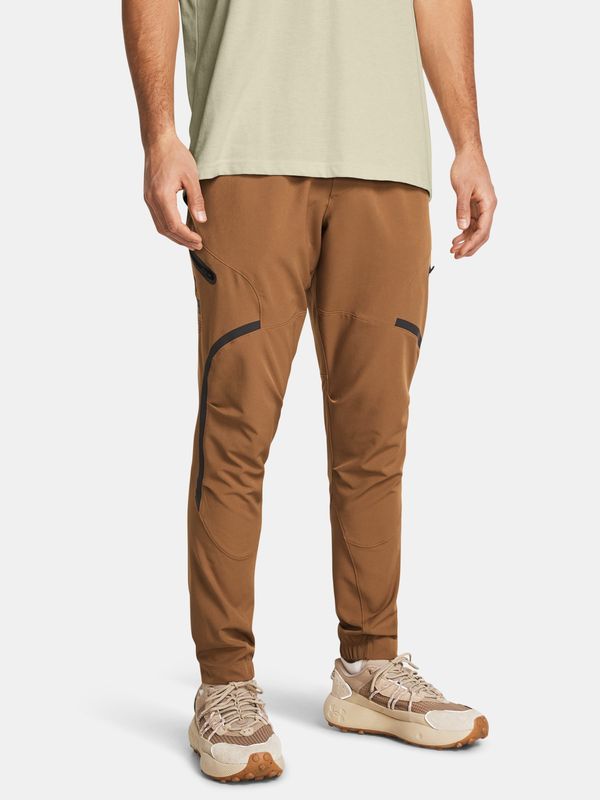 Under Armour Under Armour Track pants UA UNSTOPPABLE CARGO PANTS - BRN - MEN