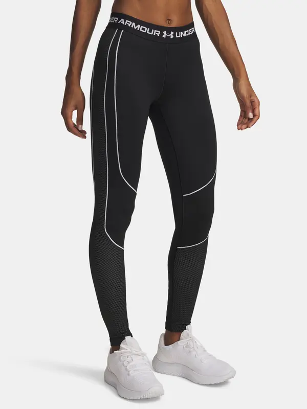 Under Armour Under Armour UA ColdGear Textured Legging-BLK Women's Leggings - Women's
