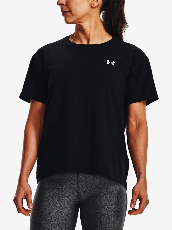 Under Armour Under Armour UA Essential Cttn Stretch Tee-BLK T-Shirt