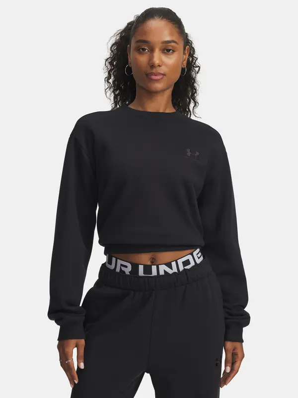 Under Armour Under Armour UA Icon Vida Flc Crew-BLK Women's Sweatshirt - Women's