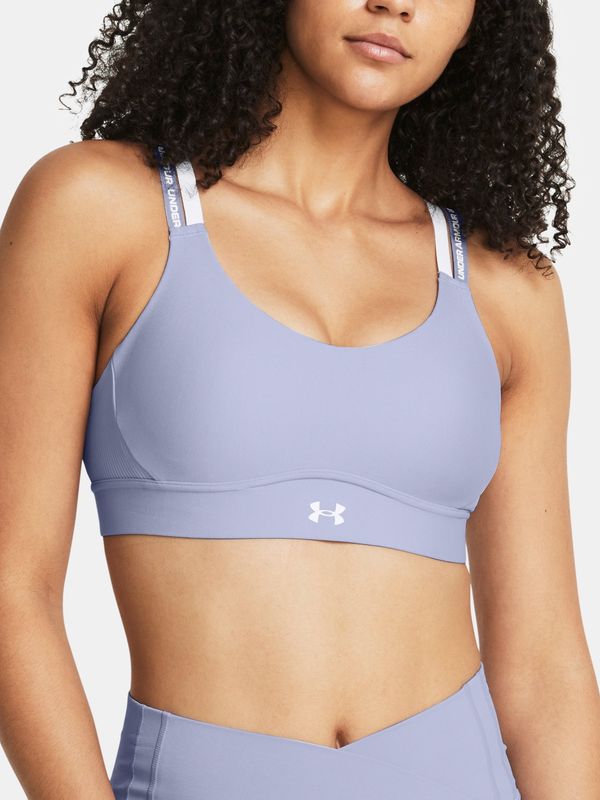 Under Armour Under Armour UA Infinity Mid 2.0 Rib Bra Purple Women's Sports Bra