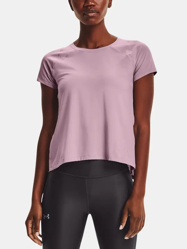 Under Armour Under Armour UA Iso-Chill Run 200 SS-PNK T-Shirt - Ladies