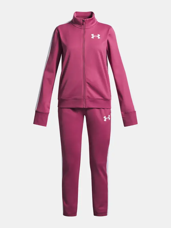Under Armour Under Armour UA Knit Track Suit-RED - Girls