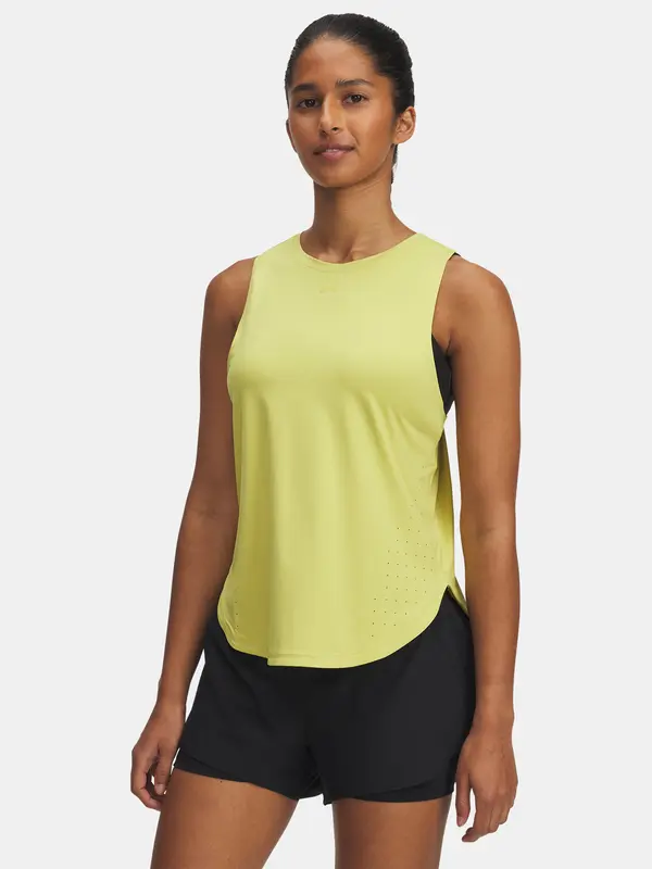 Under Armour Under Armour UA Launch Elite Tank-YLW Women's Tank Top - Women's