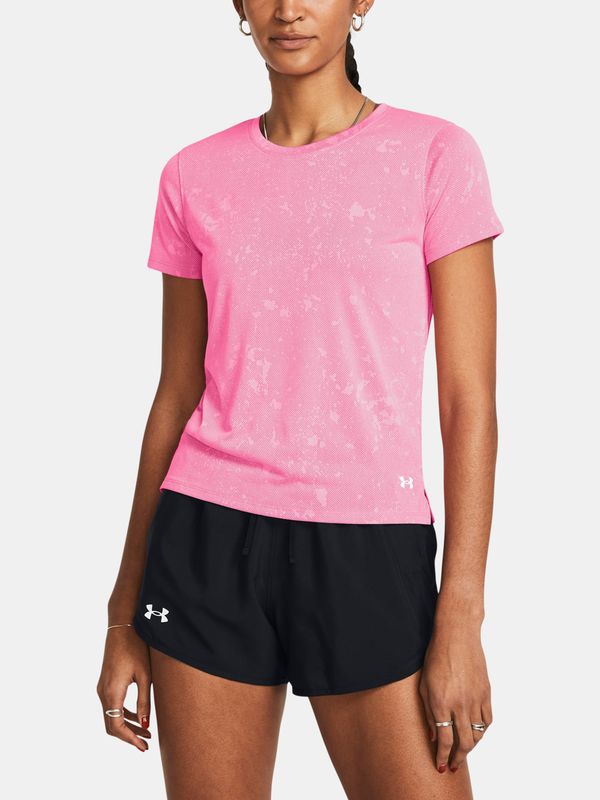 Under Armour Under Armour UA Launch Splatter T-Shirt SS-PNK - Women