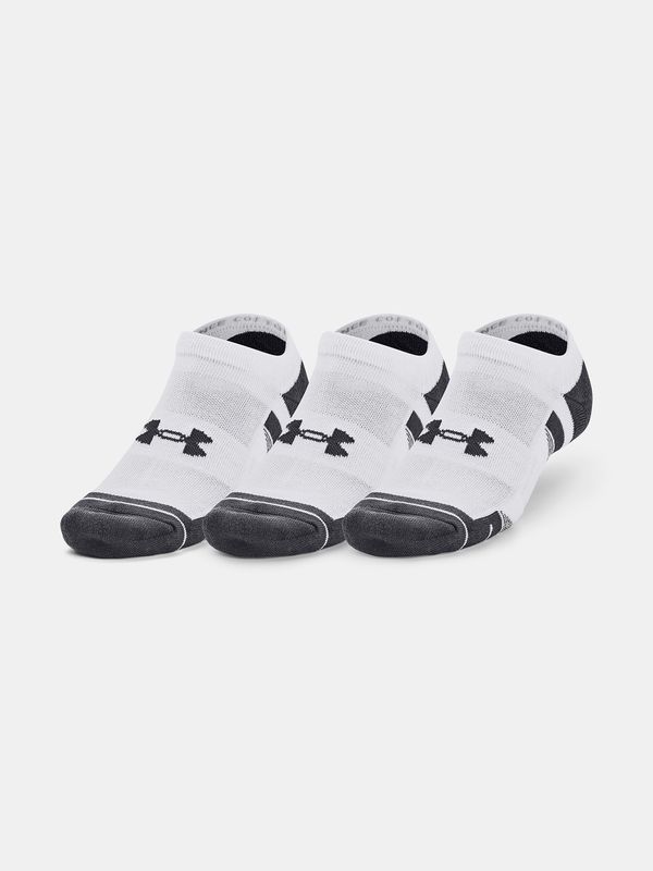 Under Armour Under Armour UA Performance Cotton 3pk NS-WHT socks - unisex