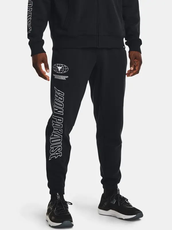 Under Armour Under Armour UA Pjt Rck Rival Flc Jgr Black Sweatpants