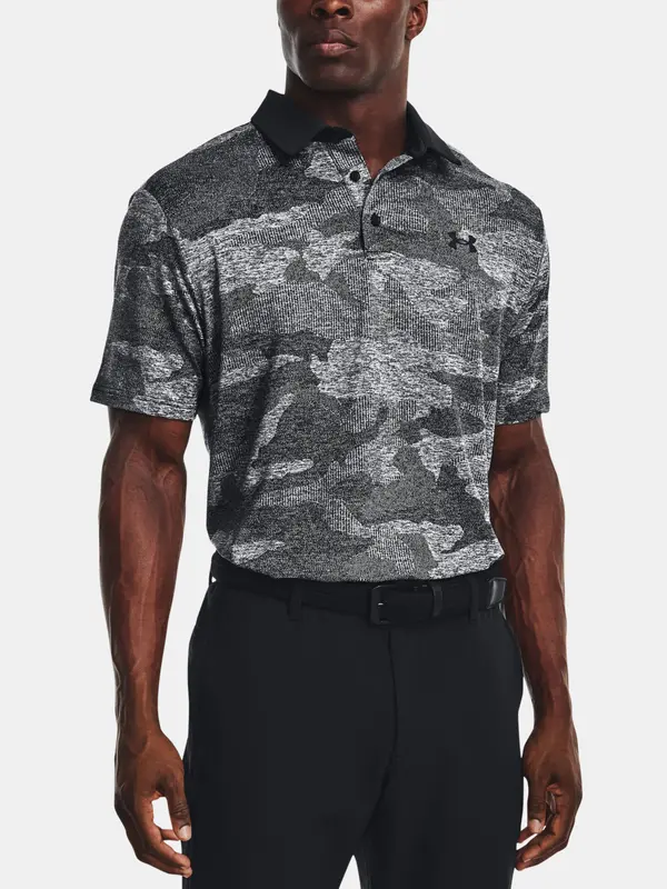 Under Armour Under Armour UA Playoff Camo Jacq Polo-BLK T-Shirt - Mens