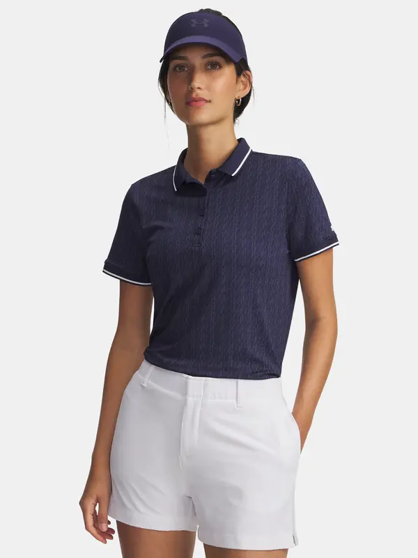 Under Armour Under Armour UA Playoff Jacquard Polo-BLU Women's T-Shirt - Women's