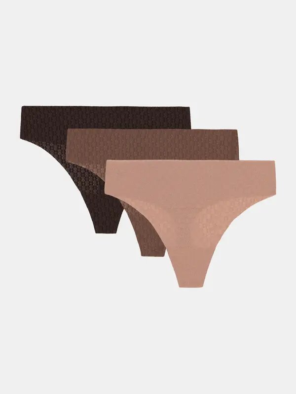 Under Armour Under Armour UA Pure Stretch Mesh THONG Thong - 3pk - Women's Thong