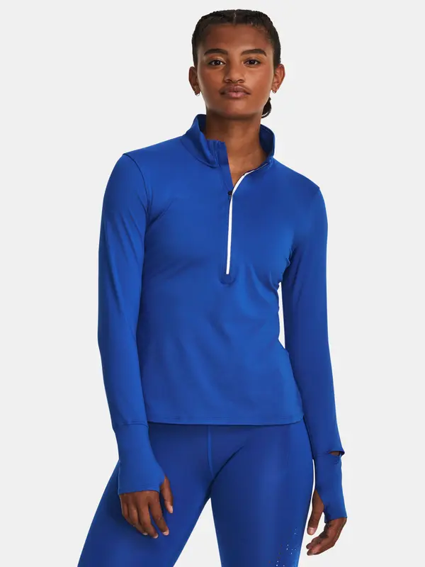 Under Armour Under Armour UA Qualifier Run 1/2 Zip-BLU T-Shirt - Women