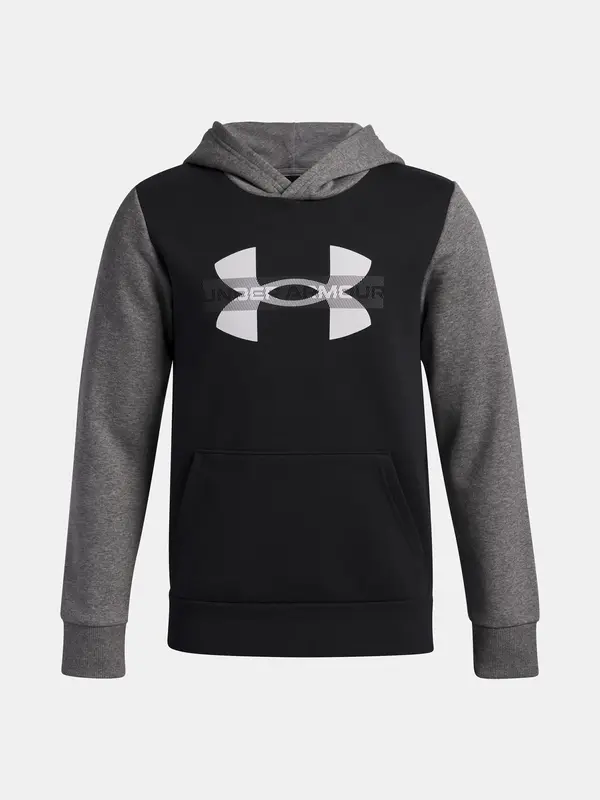 Under Armour Under Armour UA Rival Flc Cblck Grphc HD-BLK Boys' Sweatshirt - Boys