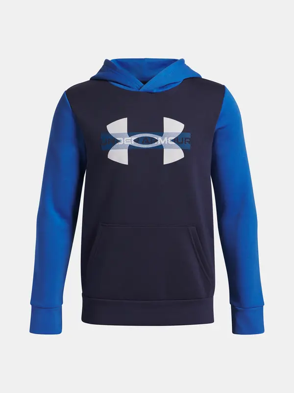 Under Armour Under Armour UA Rival Flc Cblck Grphc HD-BLU Boys' Sweatshirt - Boys