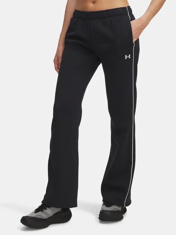 Under Armour Under Armour UA Rival Flc Piped Pant-BLK Women's Sports Trousers - Ladies