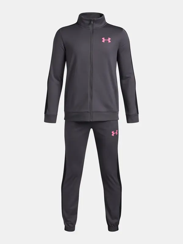 Under Armour Under Armour UA Rival Knit Track Suit-GRY - Boys