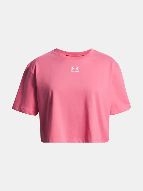 Under Armour Under Armour UA Rival SS-PNK Girls' T-Shirt - Girls