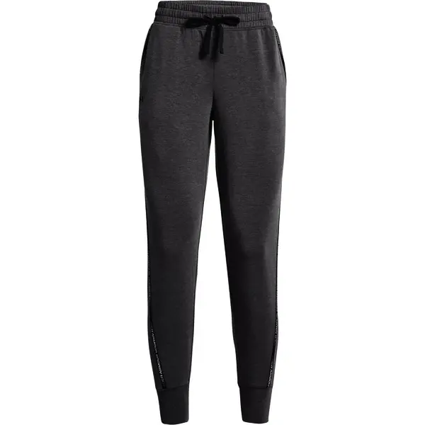 Under Armour Under Armour UA Rival Terry Taped Pant-GRY Trousers - Ladies