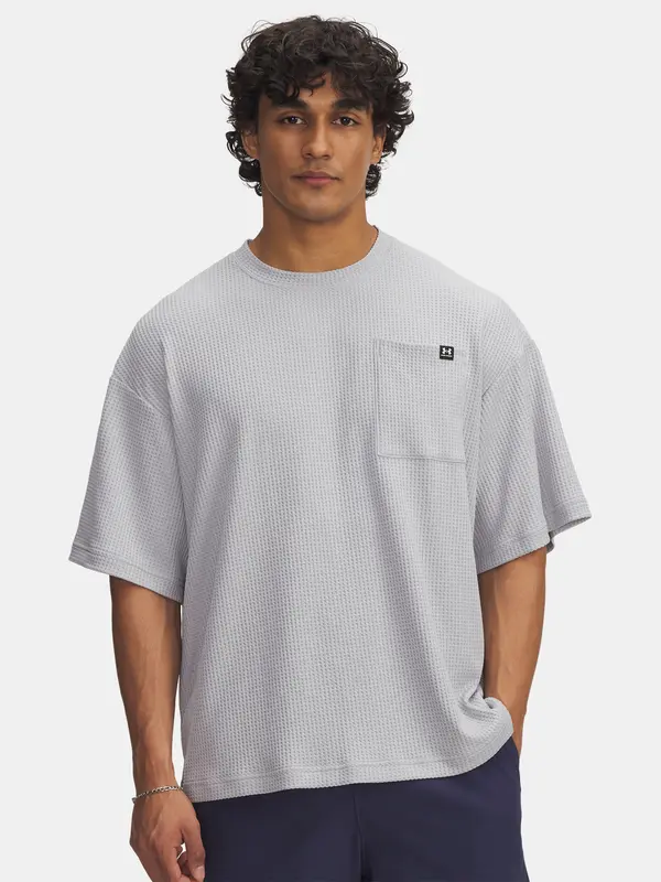 Under Armour Under Armour UA Rival Waffle Crew-GRY Men's T-Shirt - Men's