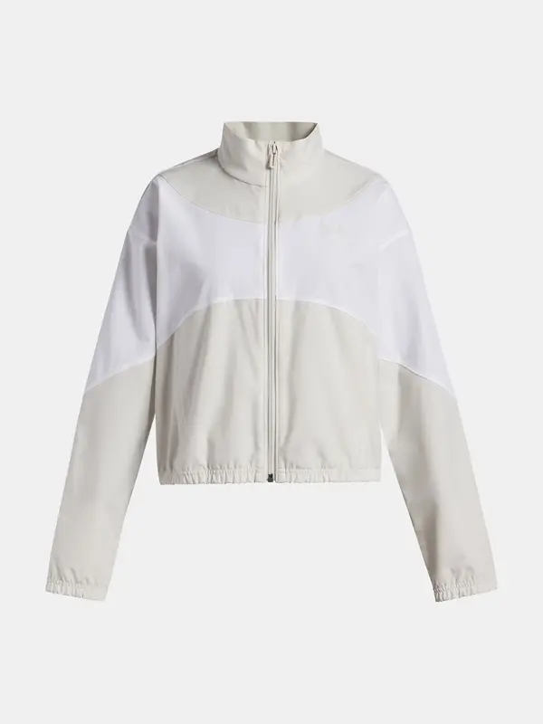 Under Armour Under Armour UA Rival Woven Jacket-WHT - Girls