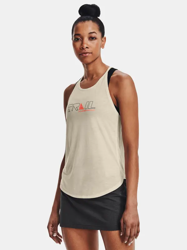 Under Armour Under Armour UA Run Trail Tank Top-BRN - Ladies