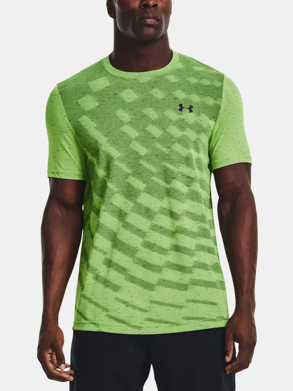 Under Armour Under Armour UA Seamless Radial SS-GRN T-Shirt - Mens