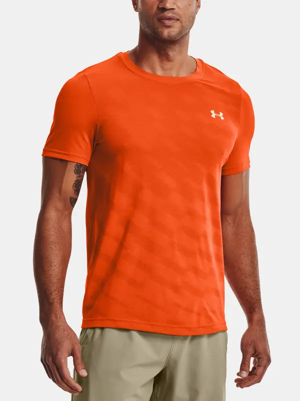 Under Armour Under Armour UA Seamless Radial SS-ORG T-Shirt - Mens