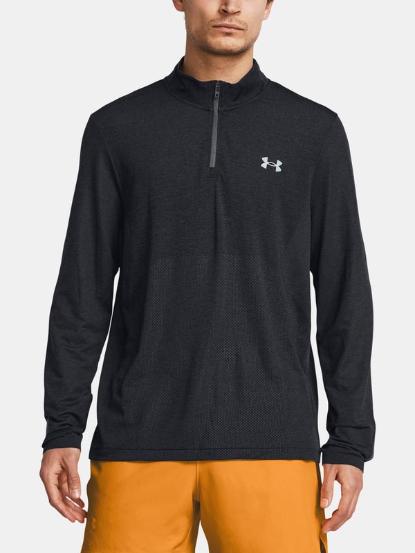 Under Armour Under Armour UA SEAMLESS STRIDE 1/4 ZIP-GRY T-Shirt - Men's