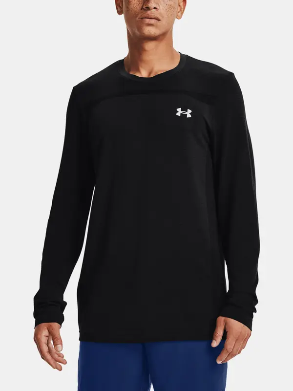 Under Armour Under Armour UA Seamless T-Shirt LS-BLK - Mens