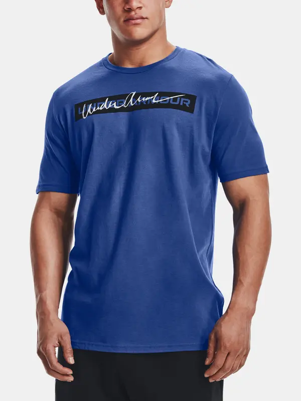 Under Armour Under Armour UA SIGNATURE KETTLEBELL SS-BLU T-Shirt - Mens