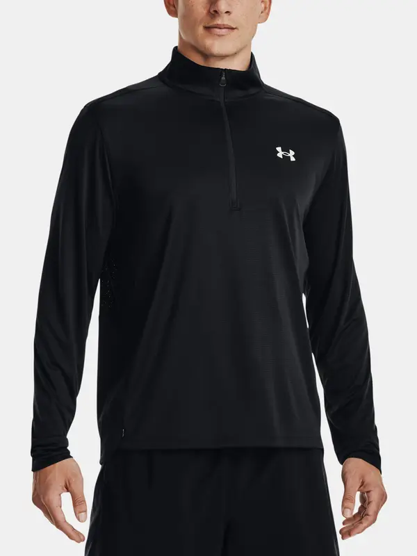 Under Armour Under Armour UA Speed Stride 2.0 1/2 Zip-BLK T-Shirt - Mens
