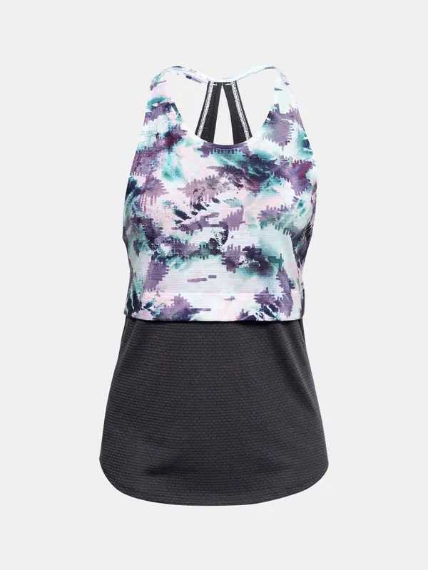 Under Armour Under Armour UA Streaker 2.0 Inverse Tank Top-BLU - Ladies