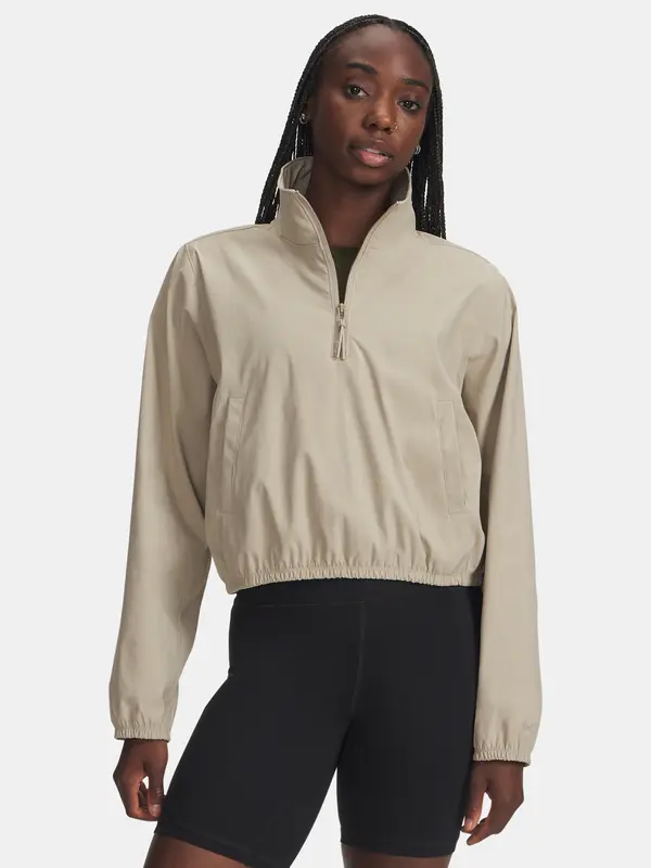 Under Armour Under Armour UA Unstoppable Wvn Pullover-BRN Women's Jacket - Women's